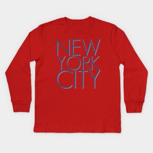 NEW YORK CITY Kids Long Sleeve T-Shirt